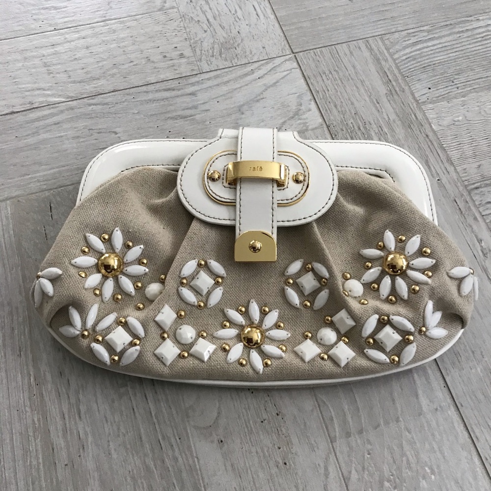 RAFE BEADED, CLUTCH, SUMMER PURSE